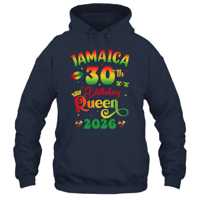 30th Birthday Queen Jamaica Girl Matching Party 2026 Shirt & Tank Top | siriusteestore