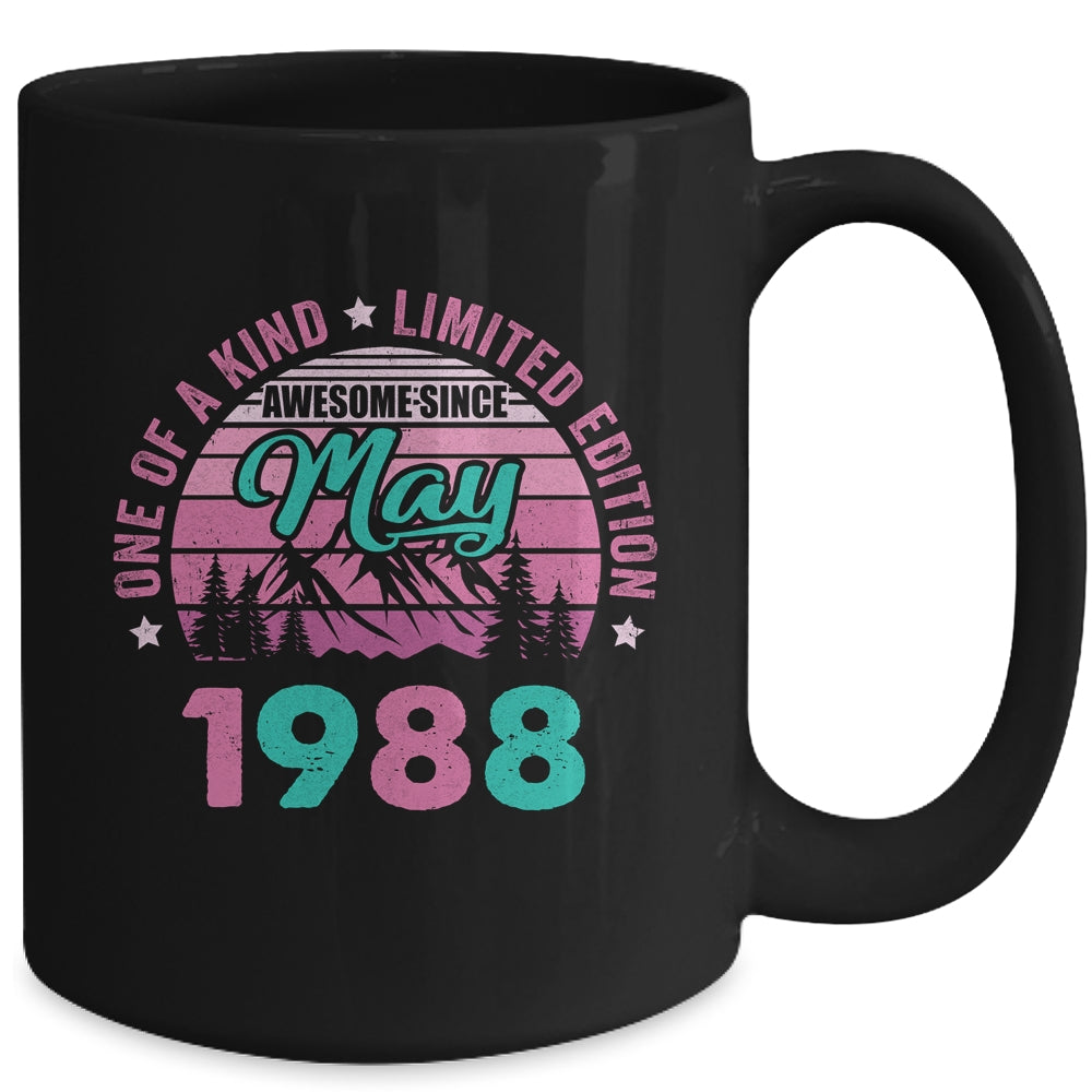 35 Years Old Awesome Since May 1988 35th Birthday Women Mug | siriusteestore