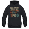 35 Years Old Legendary Since August 1988 35th Birthday Shirt & Hoodie | siriusteestore