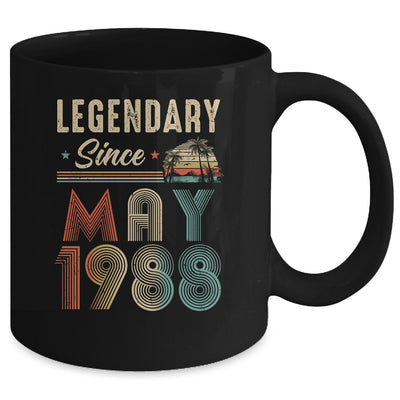 35 Years Old Legendary Since May 1988 35th Birthday Mug | siriusteestore