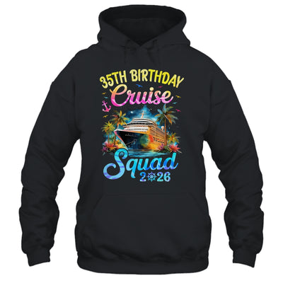 35th Birthday Cruise Squad 2026 Cruising Party Vacation Shirt & Tank Top | siriusteestore