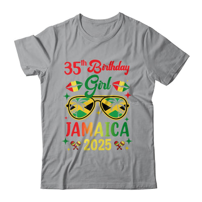 35th Birthday Girl Jamaica Vacation Party Outfit 2025 Shirt & Tank Top | siriusteestore