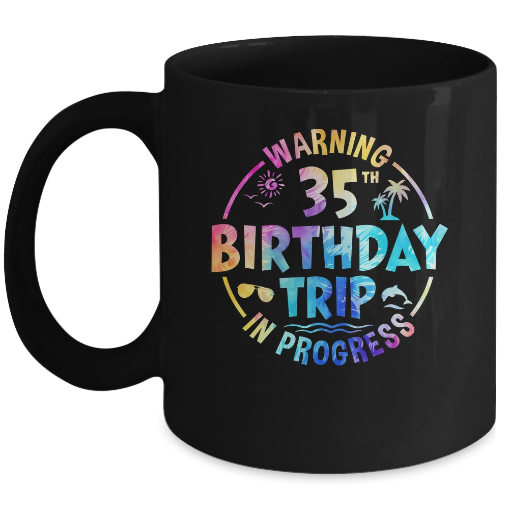 35th Birthday Trip Men Women Family 35 Years Old Birthday Mug | siriusteestore