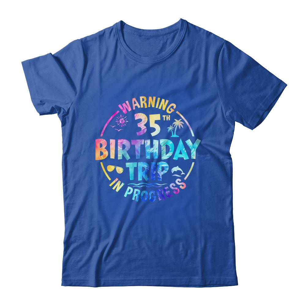 35th Birthday Trip Men Women Family 35 Years Old Birthday Shirt & Tank Top | siriusteestore