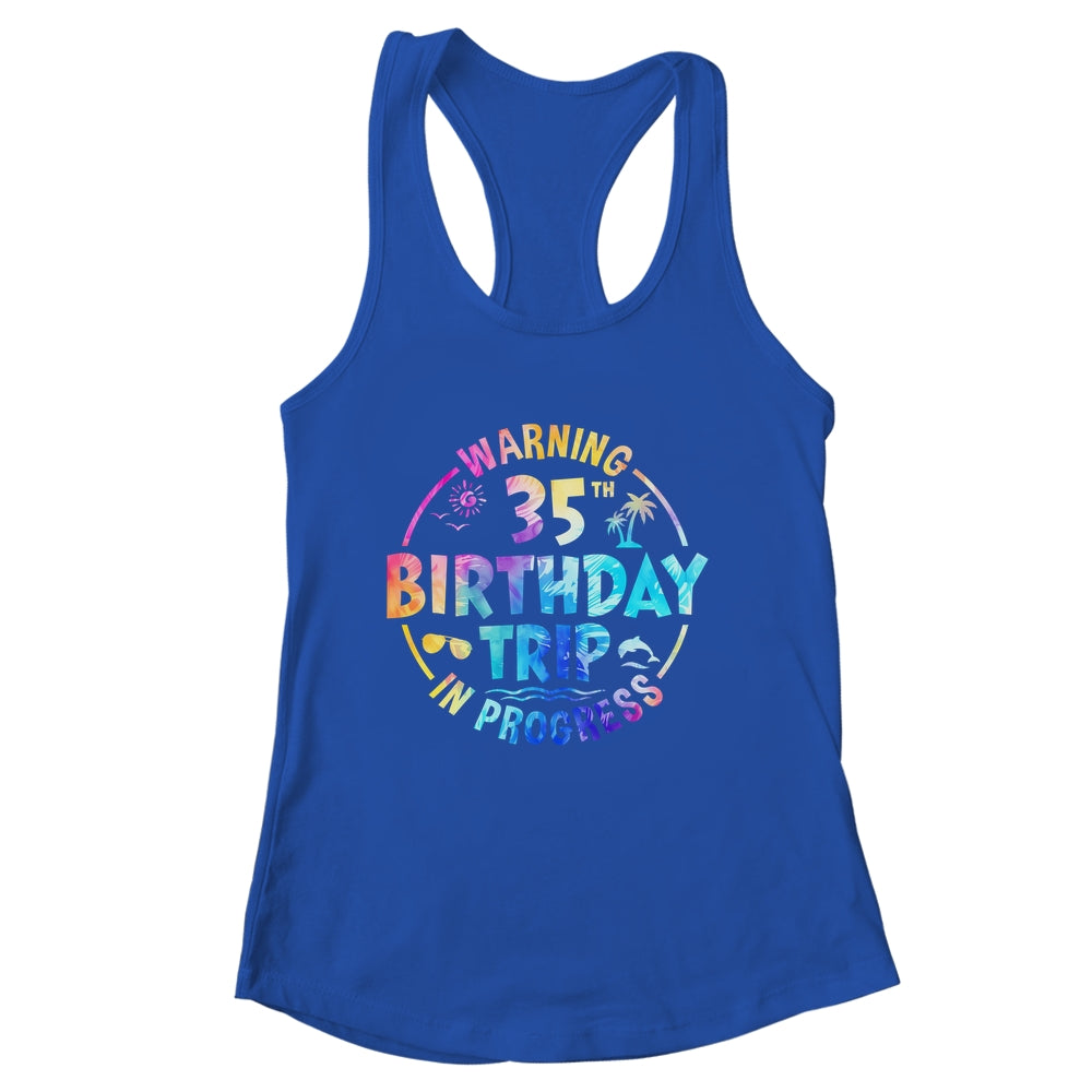35th Birthday Trip Men Women Family 35 Years Old Birthday Shirt & Tank Top | siriusteestore