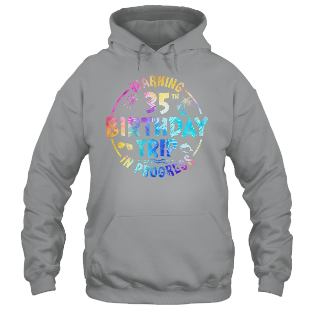 35th Birthday Trip Men Women Family 35 Years Old Birthday Shirt & Tank Top | siriusteestore
