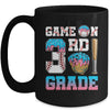 3rd Grade Back To School Baseball Drip Ice Cream Game On Mug | siriusteestore