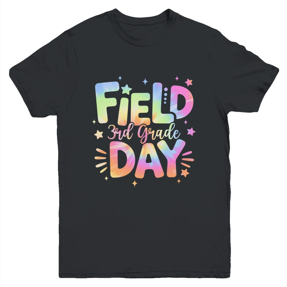 3rd Grade Field Day 2025 Let The Games Begin Kids Teacher Youth Shirt | siriusteestore