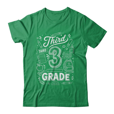 3rd Grade For Boys Back To School First Day Third Grade Shirt & Hoodie | siriusteestore