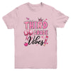 3rd Third Grade Vibes Back To School Coquette Teacher Girl Youth Shirt | siriusteestore