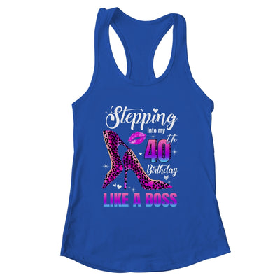 40 And Fabulous High Heels Stepping Into My 40th Birthday Shirt & Tank Top | siriusteestore