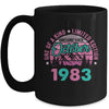 40 Years Old Awesome Since October 1983 40th Birthday Women Mug | siriusteestore