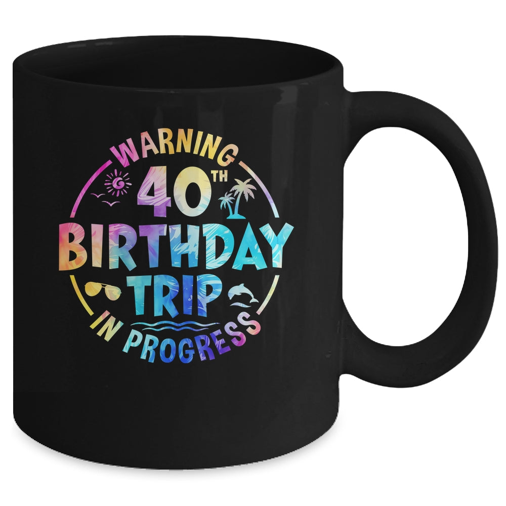 40th Birthday Trip Men Women Family 40 Years Old Birthday Mug | siriusteestore