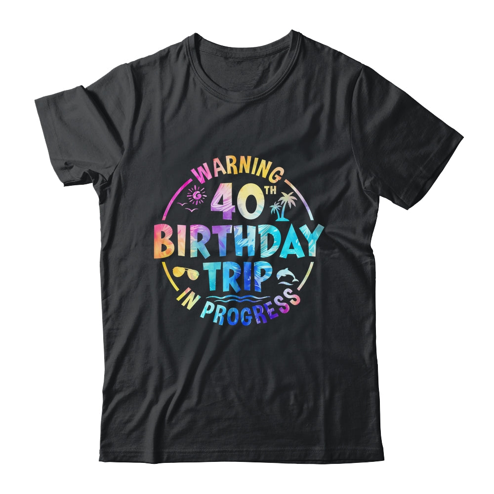 40th Birthday Trip Men Women Family 40 Years Old Birthday Shirt & Tank Top | siriusteestore