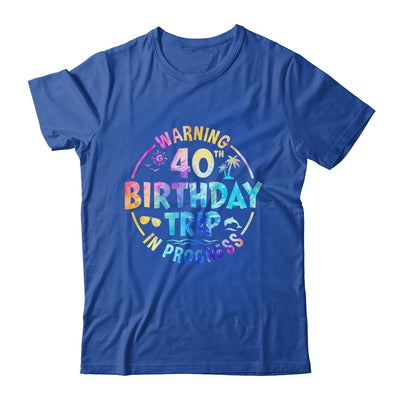 40th Birthday Trip Men Women Family 40 Years Old Birthday Shirt & Tank Top | siriusteestore