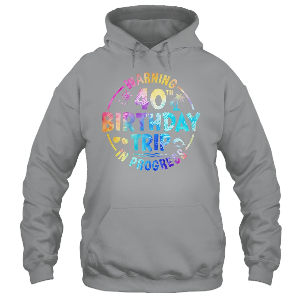 40th Birthday Trip Men Women Family 40 Years Old Birthday Shirt & Tank Top | siriusteestore