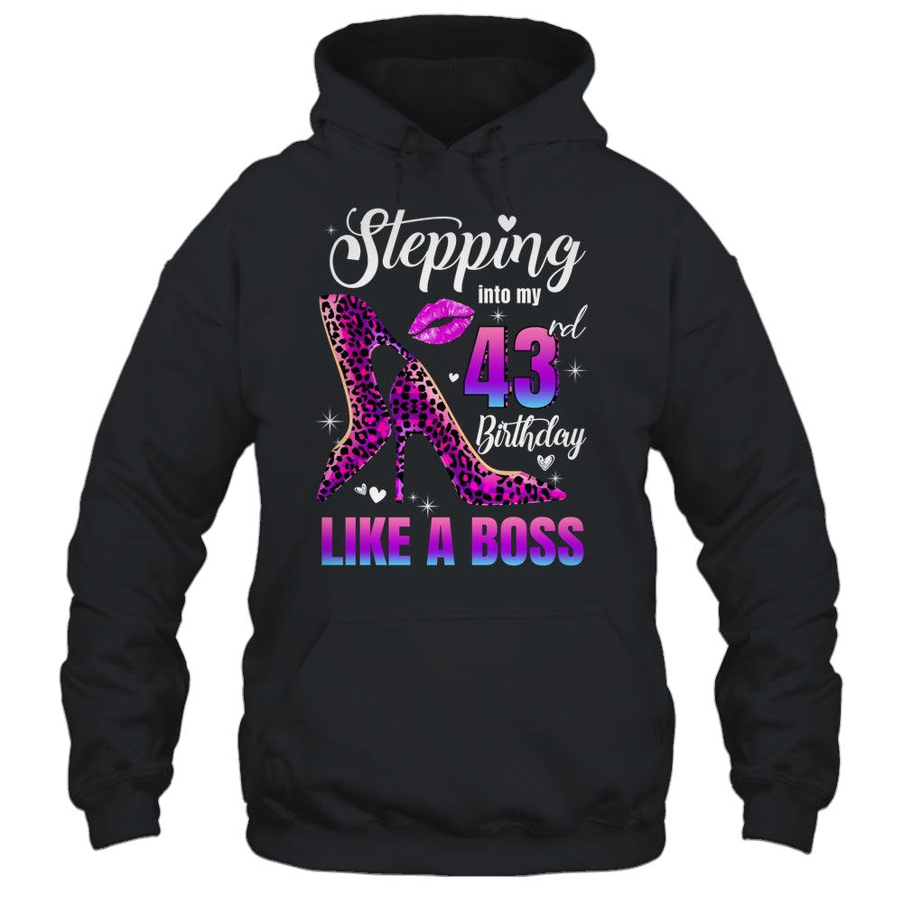 43 And Fabulous High Heels Stepping Into My 43rd Birthday Shirt & Tank Top | siriusteestore