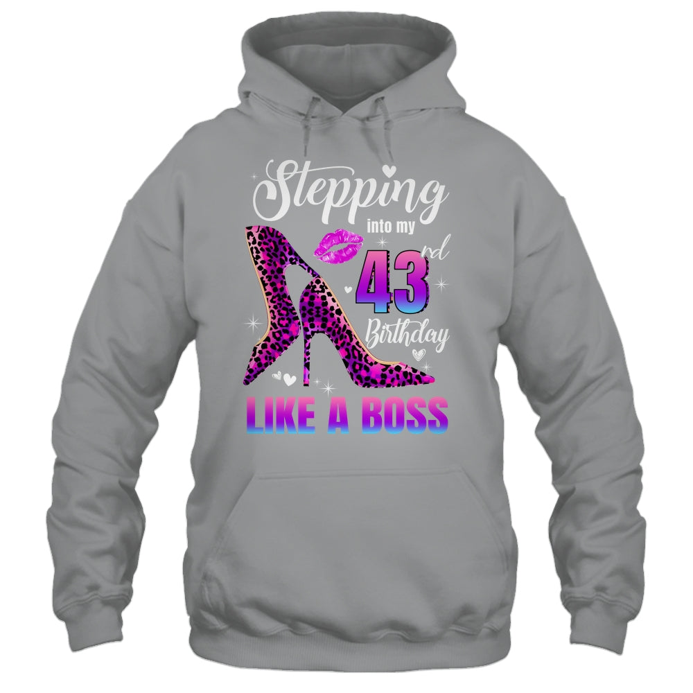 43 And Fabulous High Heels Stepping Into My 43rd Birthday Shirt & Tank Top | siriusteestore