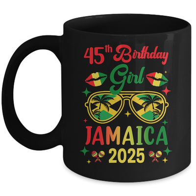 45th Birthday Girl Jamaica Vacation Party Outfit 2025 Mug | siriusteestore