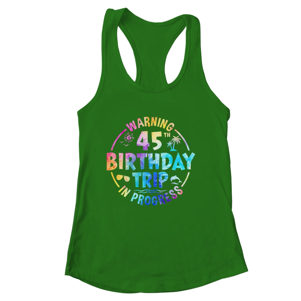 45th Birthday Trip Men Women Family 45 Years Old Birthday Shirt & Tank Top | siriusteestore