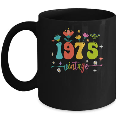 48 Years Old Vintage 1975 48th Birthday Tee Wildflower Mug | siriusteestore