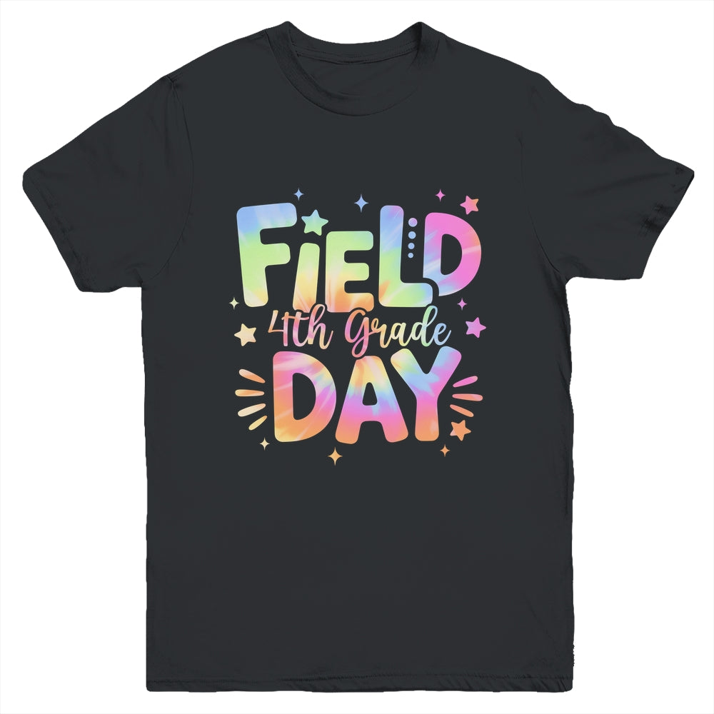 4th Grade Field Day 2025 Let The Games Begin Kids Teacher Youth Shirt | siriusteestore