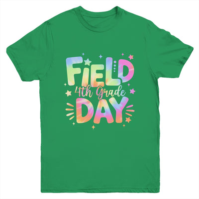 4th Grade Field Day 2025 Let The Games Begin Kids Teacher Youth Shirt | siriusteestore