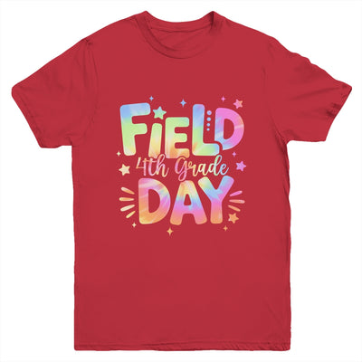 4th Grade Field Day 2025 Let The Games Begin Kids Teacher Youth Shirt | siriusteestore