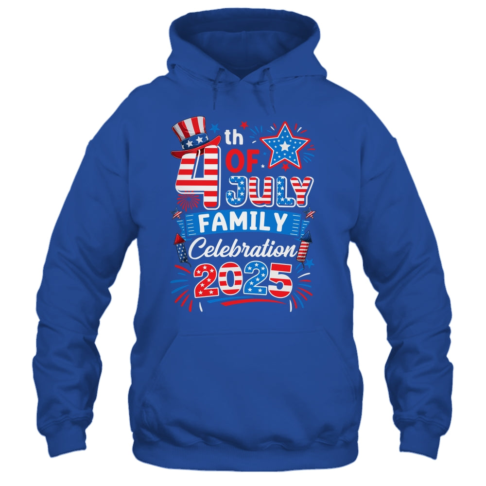 4th Of July Family Celebration 2025 Family Matching Group Shirt & Tank Top | siriusteestore