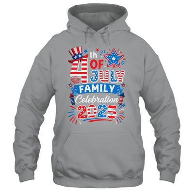 4th Of July Family Celebration 2025 Family Matching Group Shirt & Tank Top | siriusteestore