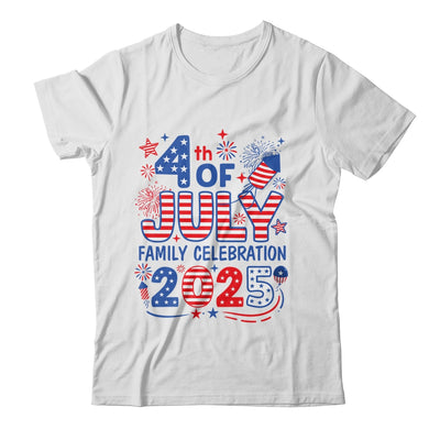 4th Of July Family Matching Group Family Celebration 2025 Shirt & Tank Top | siriusteestore