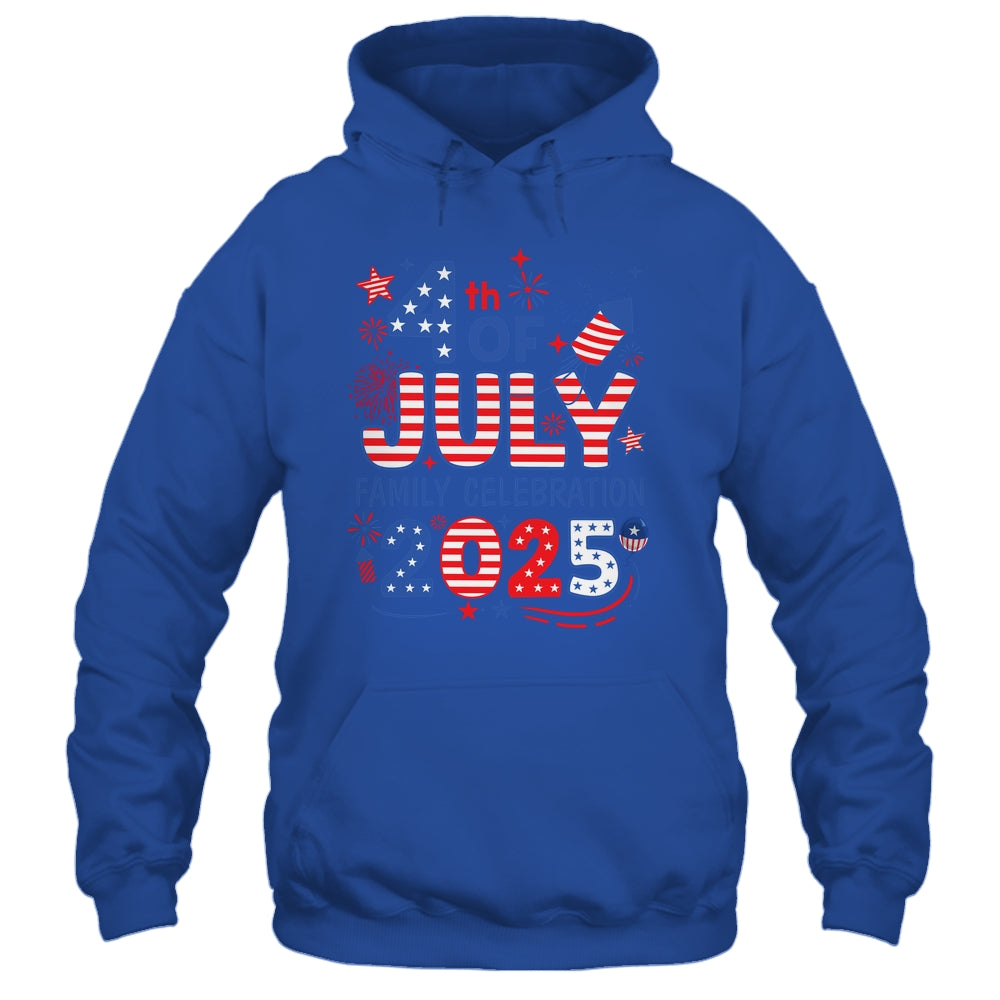 4th Of July Family Matching Group Family Celebration 2025 Shirt & Tank Top | siriusteestore