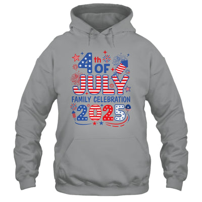 4th Of July Family Matching Group Family Celebration 2025 Shirt & Tank Top | siriusteestore