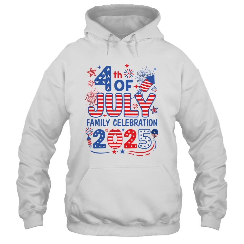 4th Of July Family Matching Group Family Celebration 2025 Shirt & Tank Top | siriusteestore