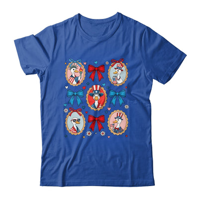 4th Of July Goose Patriotic Coquette Goose Independence Shirt & Tank Top | siriusteestore
