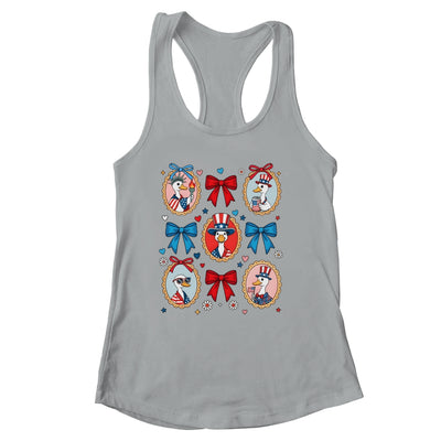 4th Of July Goose Patriotic Coquette Goose Independence Shirt & Tank Top | siriusteestore