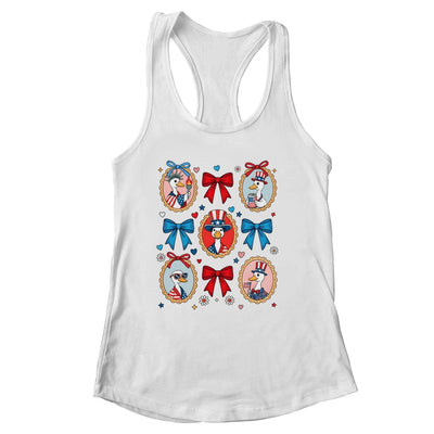 4th Of July Goose Patriotic Coquette Goose Independence Shirt & Tank Top | siriusteestore