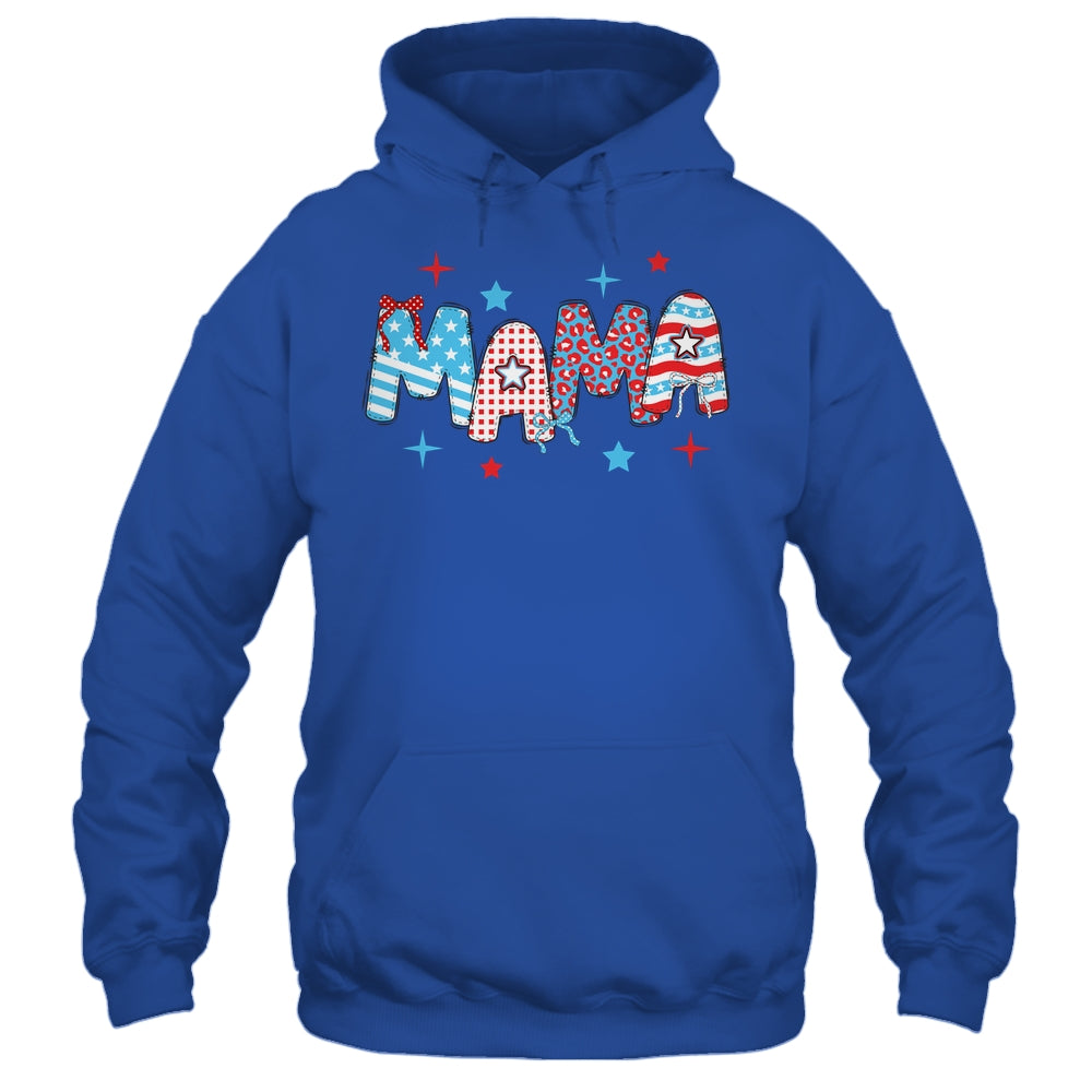 4th Of July Mama American Mama Fourth Of July Patriotic Mom Shirt & Tank Top | siriusteestore
