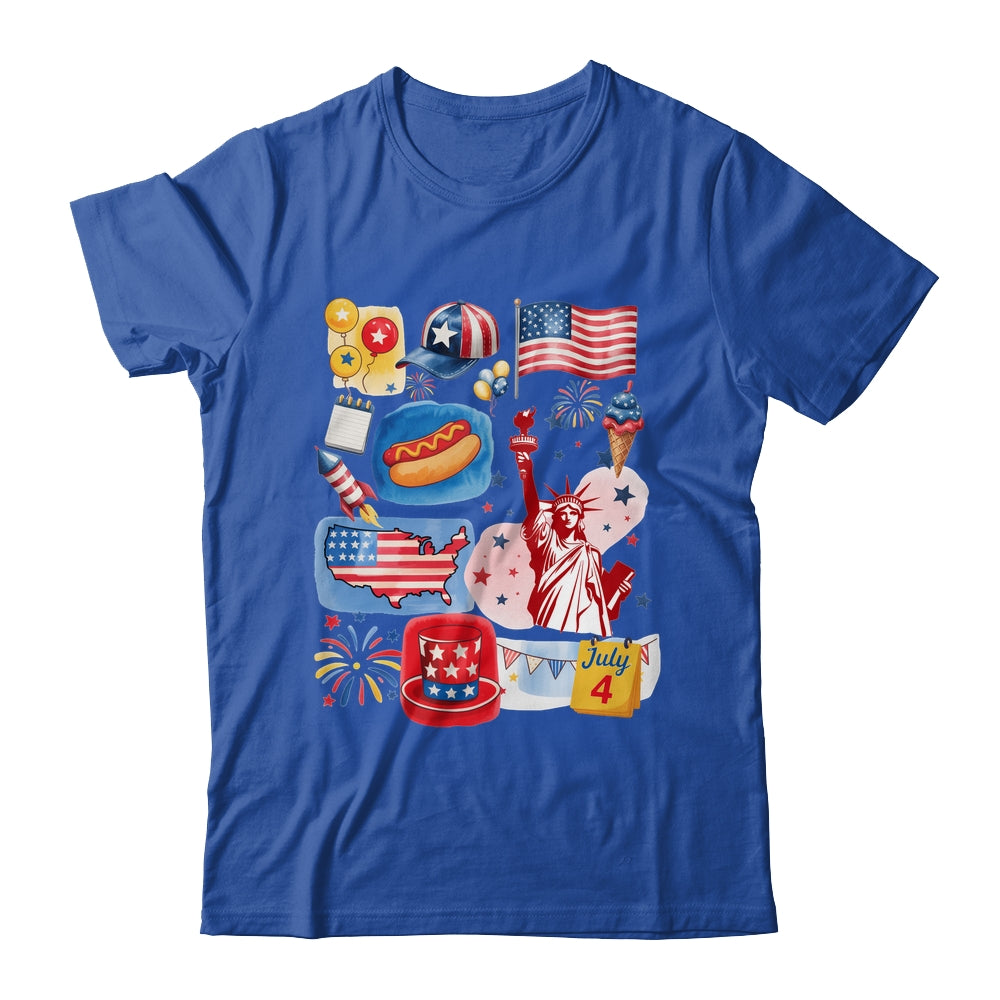 4th Of July Patriotic USA American Flag Independence Day Shirt & Tank Top | siriusteestore