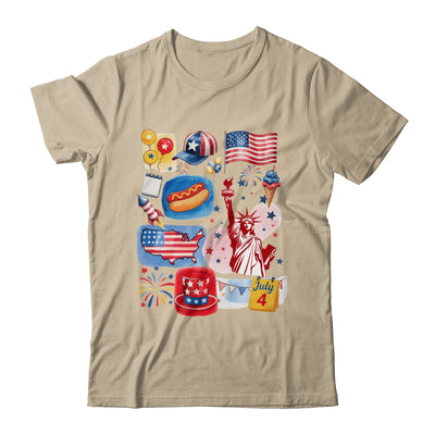 4th Of July Patriotic USA American Flag Independence Day Shirt & Tank Top | siriusteestore