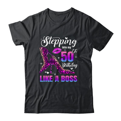 50 And Fabulous High Heels Stepping Into My 50th Birthday Shirt & Tank Top | siriusteestore