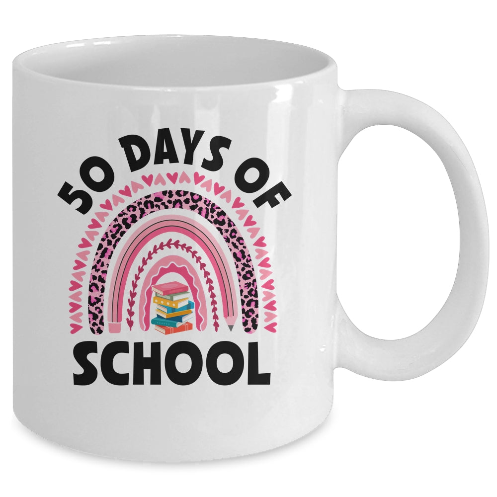 50 Days Of School Children Happy 50th Day Of School Mug | siriusteestore