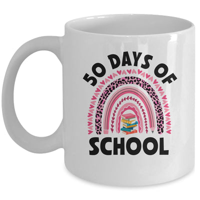 50 Days Of School Children Happy 50th Day Of School Mug | siriusteestore