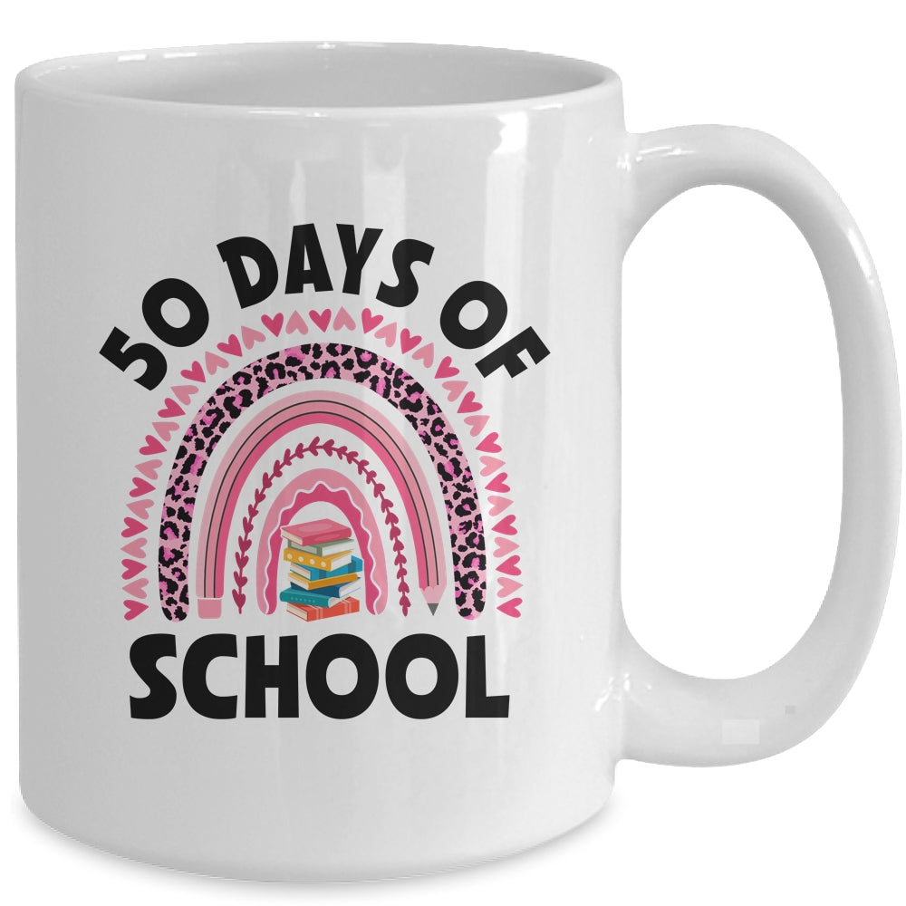 50 Days Of School Children Happy 50th Day Of School Mug | siriusteestore