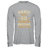 50 Years Awesome Vintage March 1975 50th Birthday Shirt & Hoodie | siriusteestore