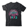 50 Years Old Awesome Since October 1973 50th Birthday Women Shirt & Tank Top | siriusteestore