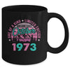 50 Years Old Awesome Since October 1973 50th Birthday Women Mug | siriusteestore