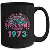 50 Years Old Awesome Since October 1973 50th Birthday Women Mug | siriusteestore