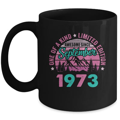 50 Years Old Awesome Since September 1973 50th Birthday Women Mug | siriusteestore