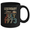 50 Years Old Legendary Since July 1973 50th Birthday Mug | siriusteestore